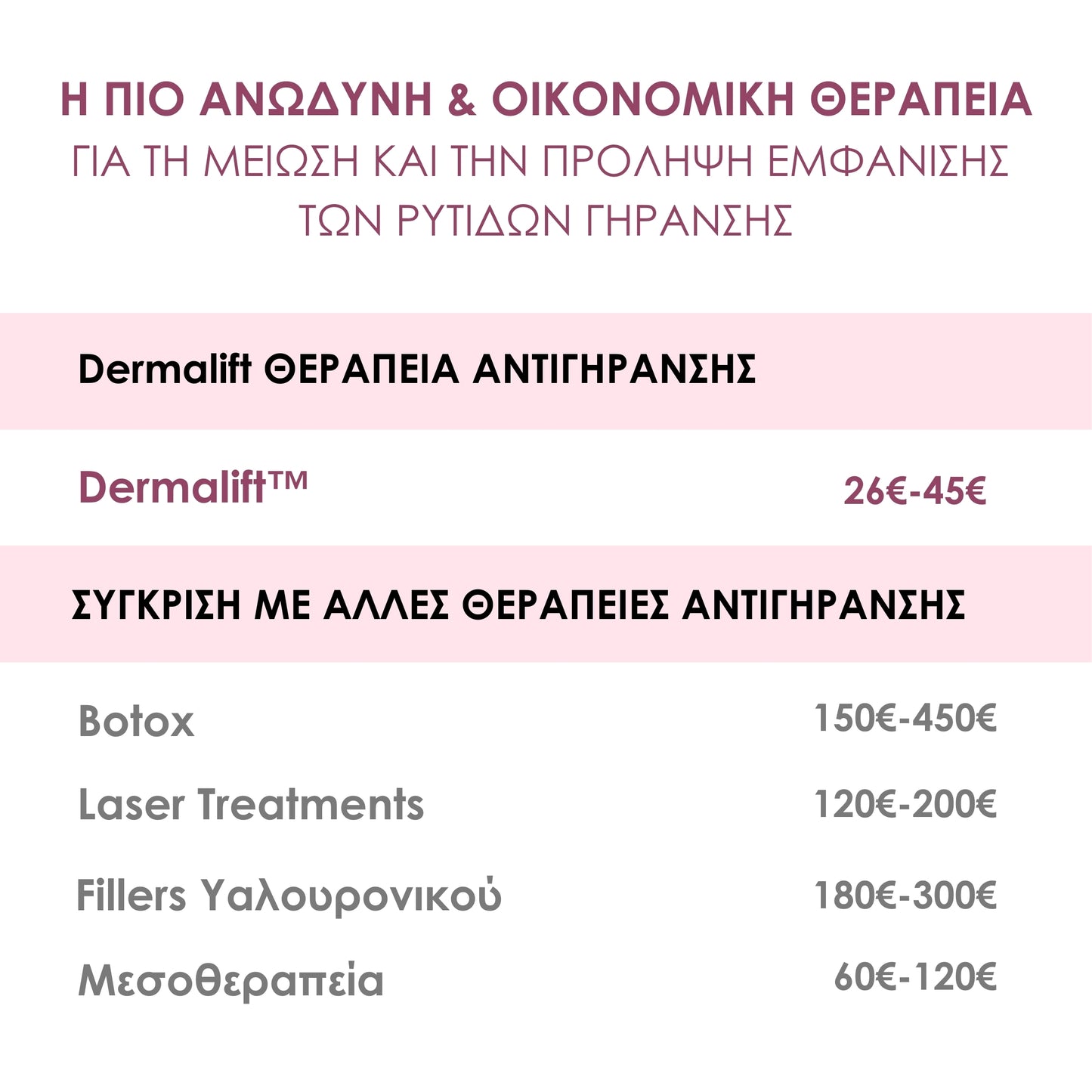 Dermalift για το Σώμα
